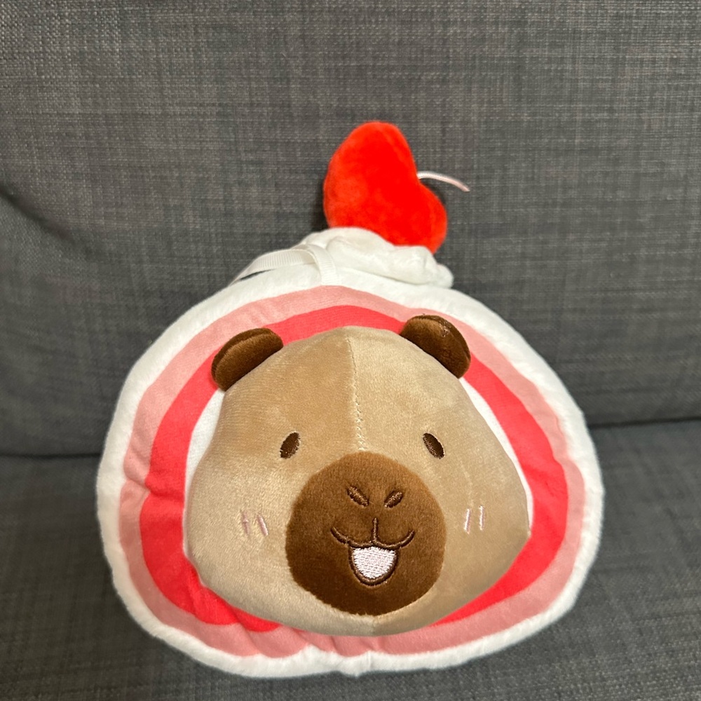 New Unused capybara dessert plushie